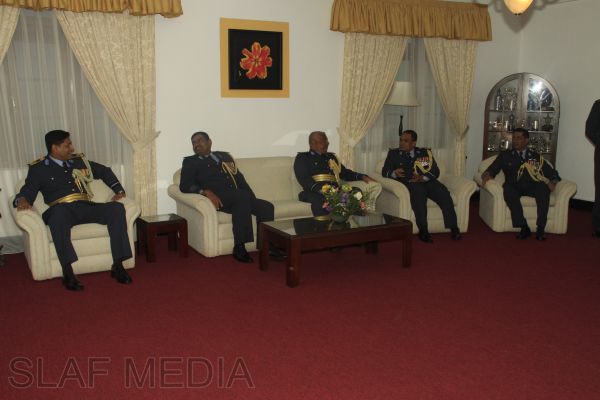 The Commissioning and Passing Out Parade at SLAF Diyatalawa